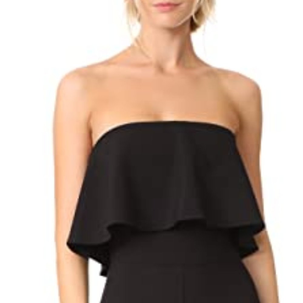 LIKELY Driggs Strapless Party Jumpsuit in Black Size 10 NWT Brand New - Picture 4 of 7